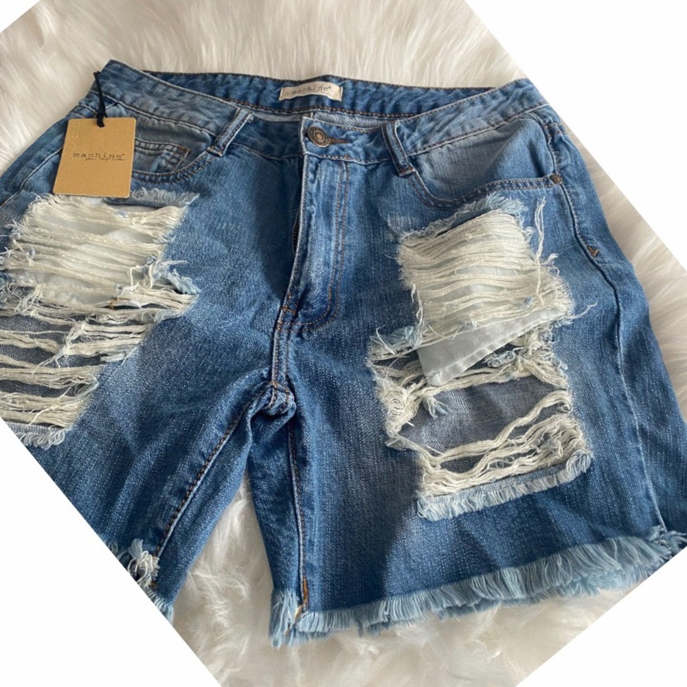 Jean Midrise shorts